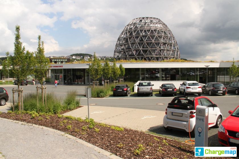 am kurpark winterberg : borne de charge à winterberg