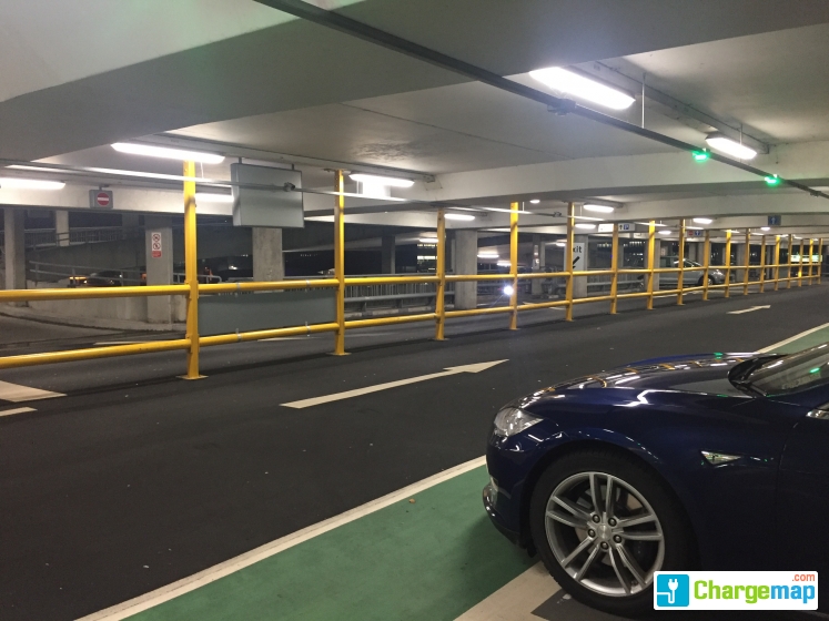 Heathrow Airport Terminal 3 charging station in London Heathrow Airport