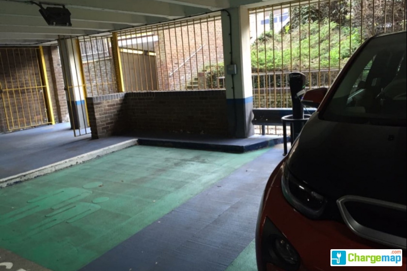 Sutton Road Car Park charging station in Watford