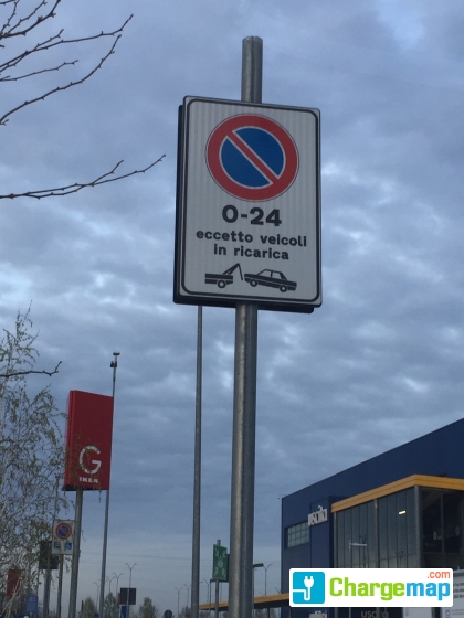 Ikea Collegno Charging Station In Collegno