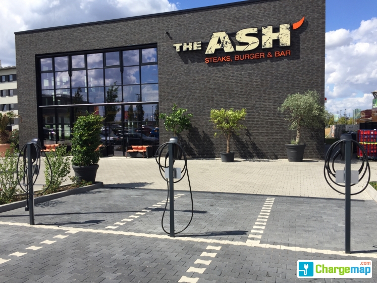 The Ash Oberhausen Tesla And Others Charging Station In Oberhausen
