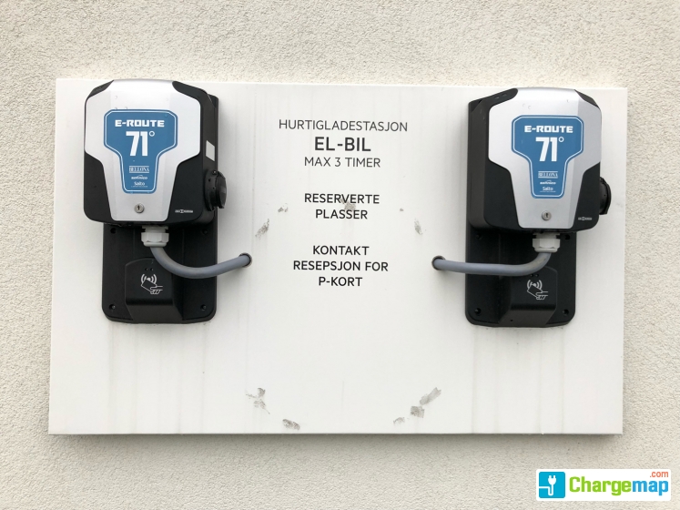 Hotel Scandic Alta : charging station in Alta
