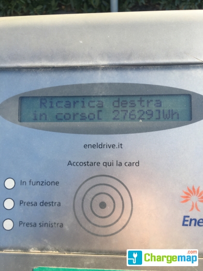 Enel X Via Dellartigianato Carugate Charging Station In Carugate