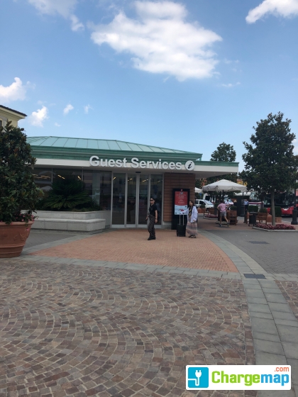 Serravalle Outlet (East entrance) - Serravalle Scrivia : charging station  in Serravalle Scrivia