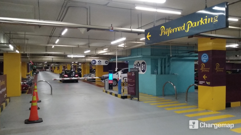 Sunway Pyramid Car Park Charging Station In Subang Jaya