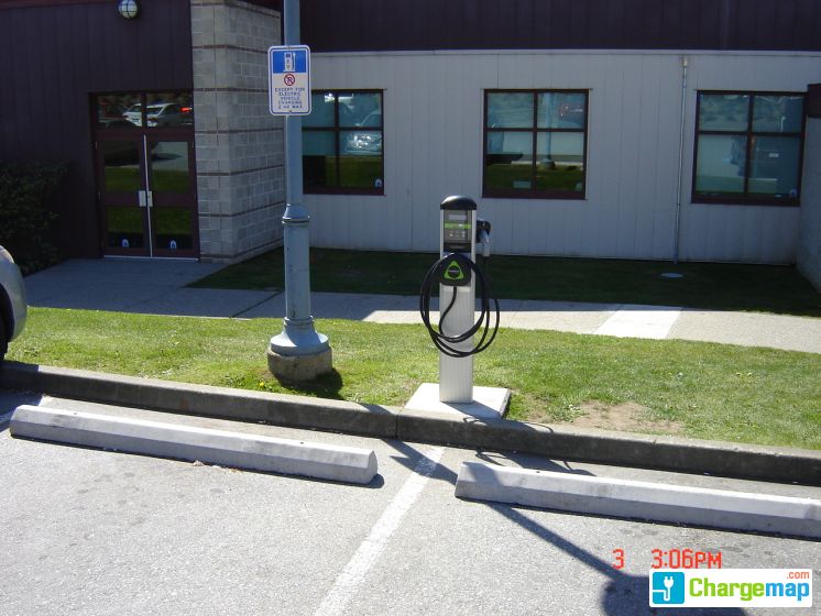 Walnut Grove Community Centre charging station in Langley