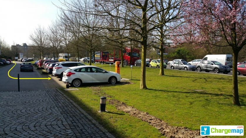 Ford Forschungszentrum chen Gmbh Besucherparkplatz Charging Station In Aken