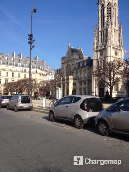 Paris Recharge 2 Rue De L Amiral Coligny Paris Charging Station In Paris