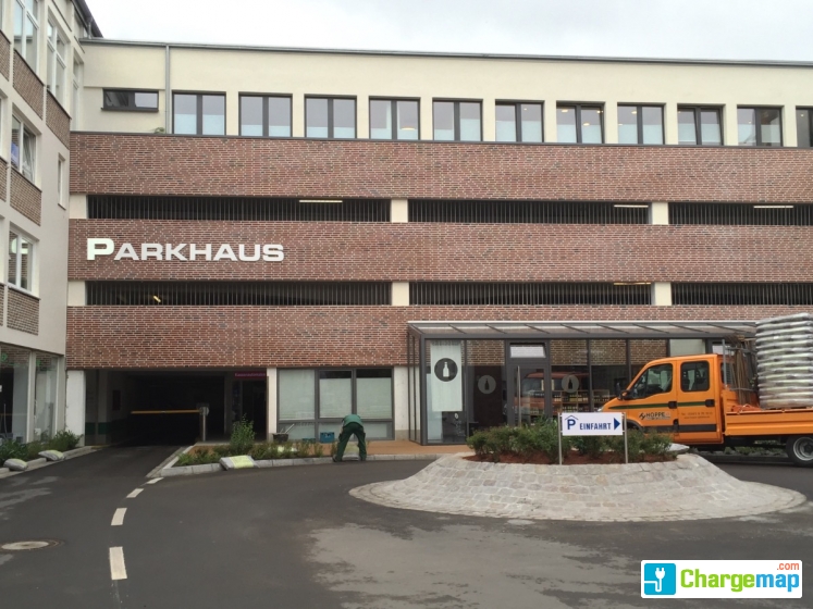 Parkhaus Stadtmitte am Wasserturm : oplaadstation in Lüneburg